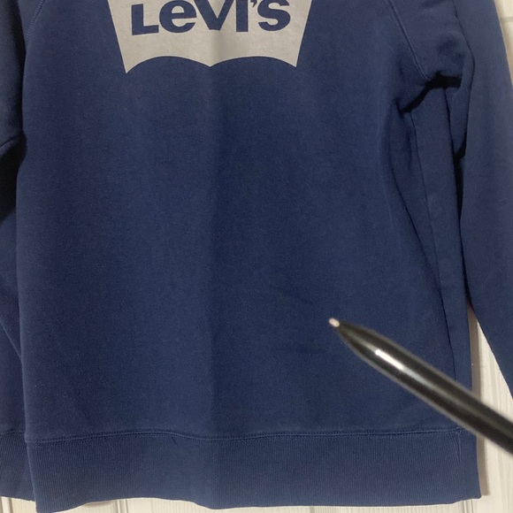 ⭐️⭐️ Levi's Men's Dark Blue Crewneck Sweatshirt - size XL - Picture 5 of 8